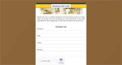 Desktop Screenshot of havanas.com